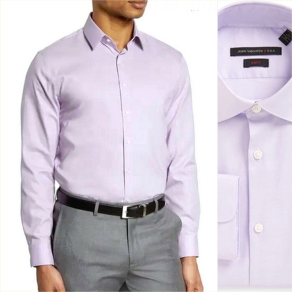 John Varvatos Other - John Varvatos Star USA Soho Slim Fit Stretch Solid Dress Shirt